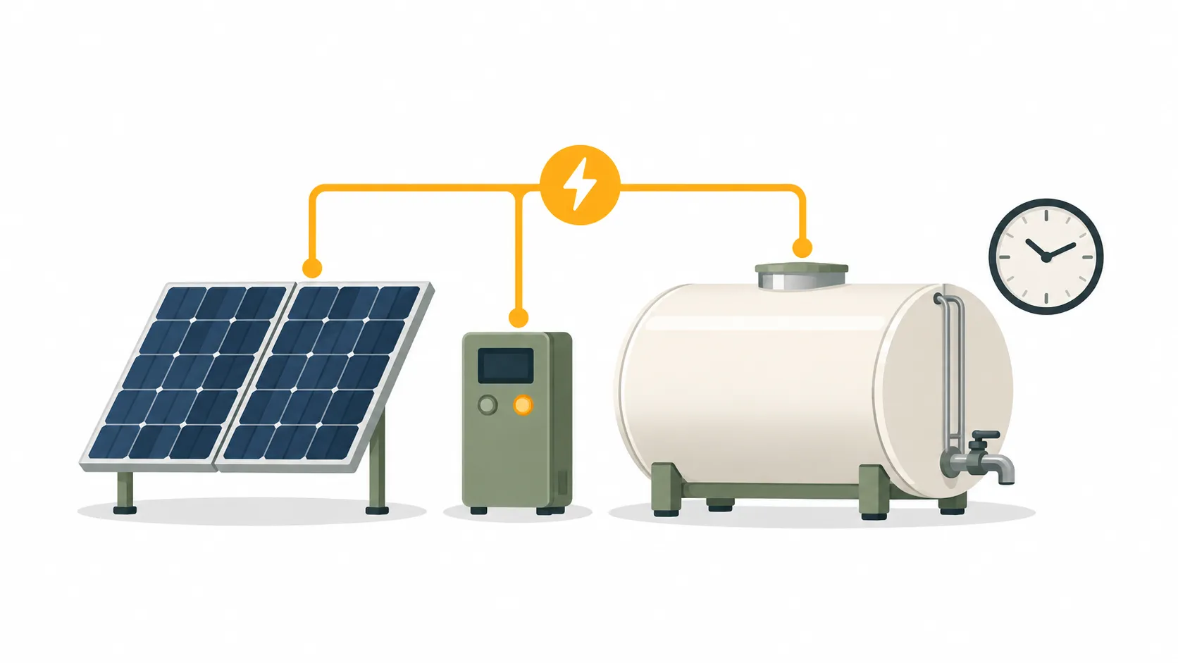 Illustration: Generate power when you use it