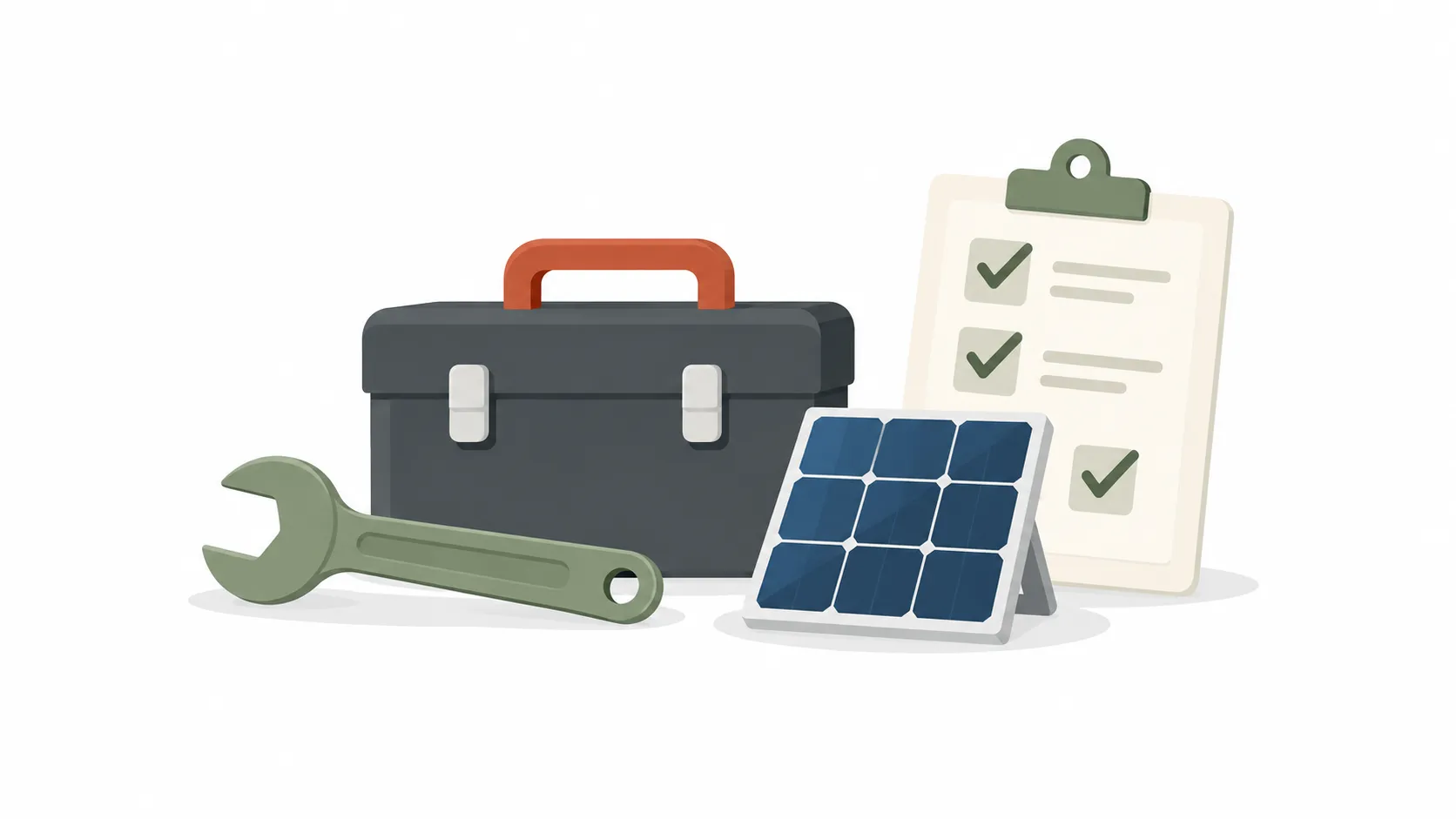 Illustration: Installed and maintained by Efficient Renewables