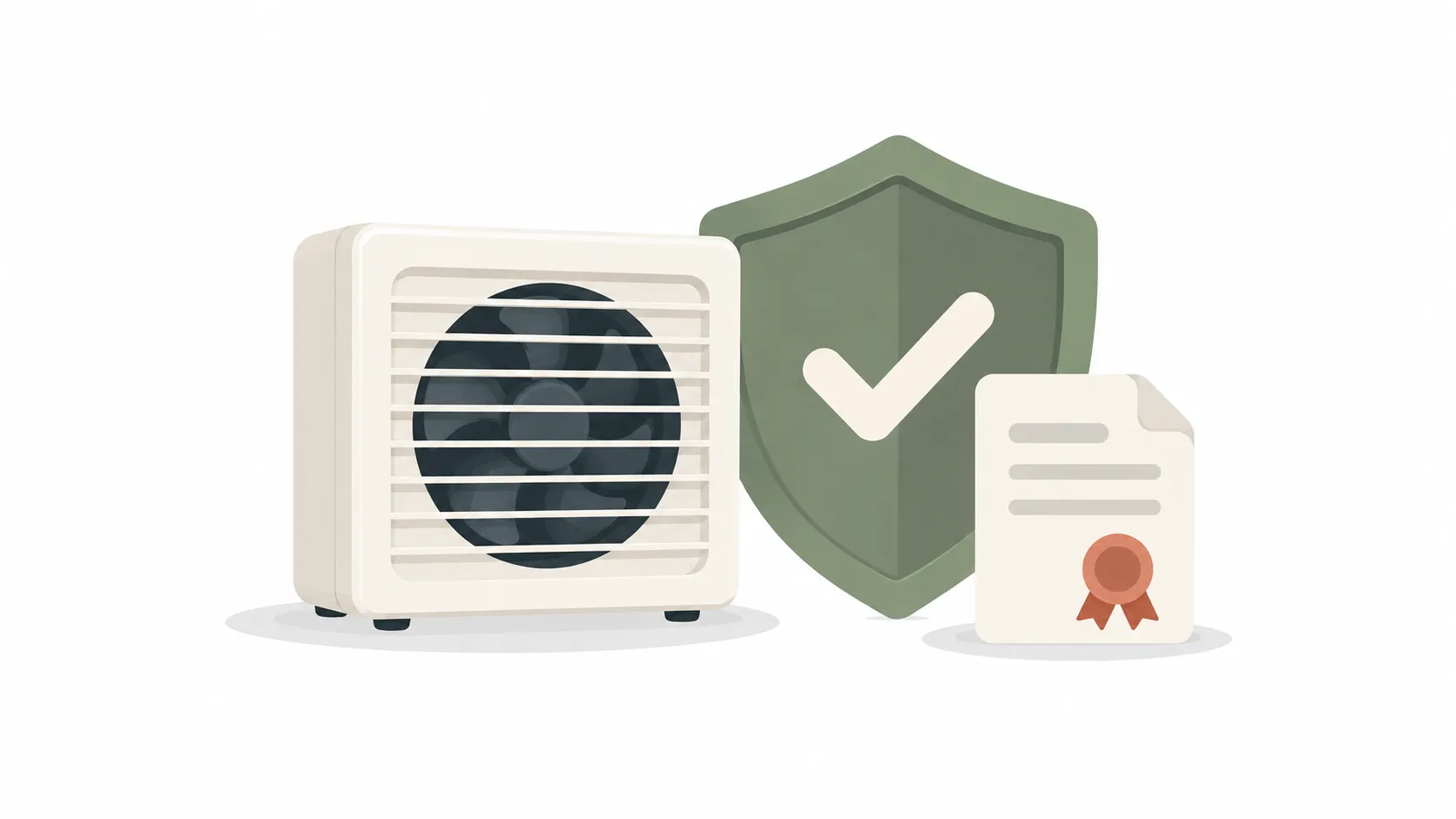 Illustration: 3-year ProAir warranty